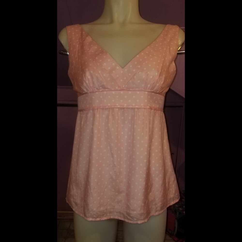 Lilly Pulitzer jesse top Polka dot  top size 2